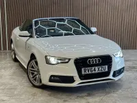 Used Audi A5 Cabriolet S-Line 2014 White Cabriolet