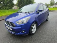 Used Ford Ka Plus Zetec 70 HP (51 kW) 2017 Blue Hatchback