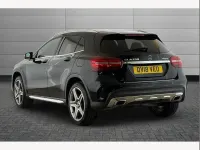 Used Mercedes GLA250 AMG Line Premium 211 HP (155 kW) 2018 Cosmos black SUV