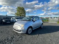 Used Fiat 500 Lounge 69 HP (50 kW) 2011 Silver Hatchback