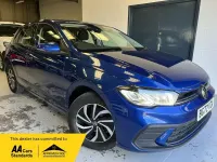 Second-hand VW Polo Life 95 CP (69 kW) 2022 Albastru Hatchback