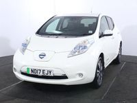 Used Nissan Leaf Tekna 80 kW (109 HP) 2017 White Hatchback