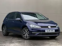 Used VW Golf VII SE 2018 Blue Hatchback