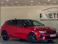 Used Vauxhall Astra GS Line 130 HP (95 kW) 2022 Red Hatchback