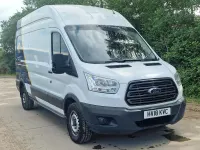 Used Ford Transit 130 HP (95 kW) 2018 White Van