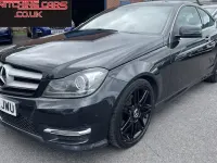 Used Mercedes C220 AMG 170 HP (125 kW) 2012 Black Coupe