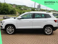Used Skoda Karoq SE 116 HP (85 kW) 2019 White SUV