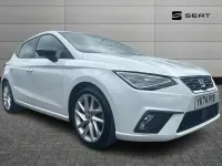 Used Seat Ibiza FR 94 HP (69 kW) 2024 White Hatchback