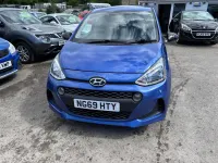Used Hyundai i10 67 HP (49 kW) 2020 Blue Hatchback