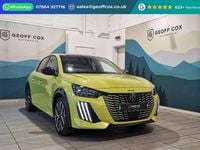 Used Peugeot e-208 GTi 100 kW (136 HP) 2024 Yellow Hatchback