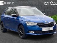 Used Skoda Fabia Colour Edition 94 HP (69 kW) 2018 Blue Hatchback