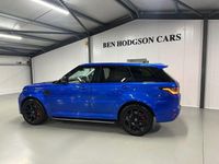 Used Land Rover Range Rover Sport SVR 567 HP (417 kW) 2019 Blue SUV