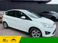Begagnad Ford C-MAX Zetec 125 HK (91 kW) 2015 Vit Minibuss