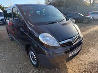 Second-hand Vauxhall Vivaro 90 CP (66 kW) 2012 Negru Monovolum