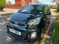 Used Kia Picanto 65 HP (47 kW) 2017 Black Hatchback