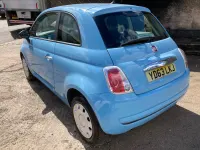Used Fiat 500 Pop 69 HP (50 kW) 2013 Blue Hatchback