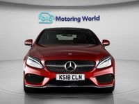 Used Mercedes C250 AMG line 204 HP (150 kW) 2018 Red Coupe