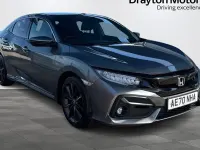 Used Honda Civic SR 126 HP (92 kW) 2020 Grey Hatchback