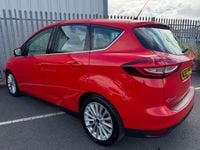 Used Ford C-MAX Titanium 125 HP (91 kW) 2016 Red MPV
