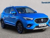 Used MG ZS Exclusive 106 HP (77 kW) 2023 Blue SUV