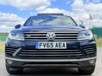 Used VW Touareg R-line 262 HP (192 kW) 2015 Blue SUV