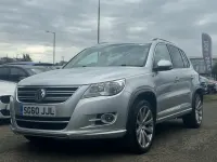 Second-hand VW Tiguan Match 168 CP (123 kW) 2010 Argintiu SUV
