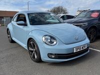 Used VW Beetle Design 110 HP (80 kW) 2015 Blue Hatchback