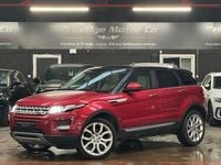 Used Land Rover Range Rover evoque Prestige 2014 Red Estate