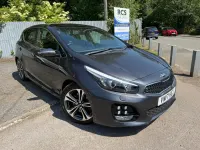 Used Kia Ceed GT-Line S 118 HP (86 kW) 2017 Silver Hatchback