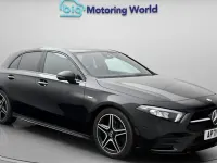 Used Mercedes A180 AMG line 136 HP (100 kW) 2022 Black Hatchback