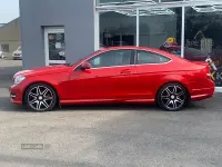 Used Mercedes C220 AMG 2013 Red Coupe
