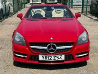 Used Mercedes SLK250 AMG 204 HP (150 kW) 2012 Red Cabriolet