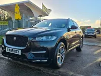 Used Jaguar F-Pace R-Sport 180 HP (132 kW) 2018 Black SUV