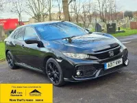 Used Honda Civic SR 129 HP (94 kW) 2017 Black Hatchback