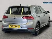 Used VW Golf VII SE 110 HP (80 kW) 2017 Silver Hatchback