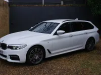 Used BMW 530 M Sport 265 HP (194 kW) 2018 White Estate