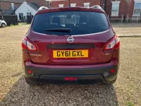 Used Nissan Qashqai Tekna 110 HP (80 kW) 2011 Red SUV