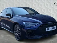 Used Audi S3 Sportback Black Edition 328 HP (241 kW) 2024 Blue Hatchback
