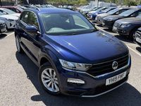 Begagnad VW T-Roc SE 115 HK (84 kW) 2019 Blå SUV