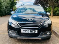 Used Peugeot 2008 Allure 92 HP (67 kW) 2015 Black SUV