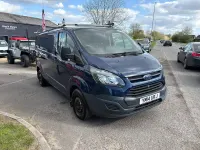 Used Ford Transit Custom 100 HP (73 kW) 2014 Blue Van