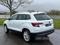 Used Skoda Karoq SE L 116 HP (85 kW) 2018 White SUV