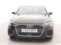 Used Audi A3 S-Line 110 HP (80 kW) 2023 Black Sedan