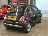 Used Fiat 500 Lounge 69 HP (50 kW) 2015 Mauve/purple Hatchback