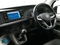 Used VW T6.1 Highline 150 HP (110 kW) 2022 Black Van
