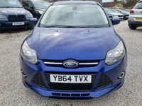 Used Ford Focus Zetec 2014 Blue Hatchback