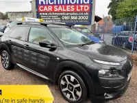 Used Citroën C4 Cactus Flair 110 HP (80 kW) 2017 Black Hatchback