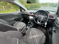 Used Vauxhall Corsa Edition 116 HP (85 kW) 2015 Red Hatchback
