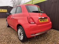Used Fiat 500 Lounge 69 HP (50 kW) 2016 Pink Hatchback