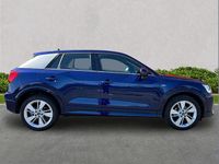 Begagnad Audi Q2 S-Line 147 HK (108 kW) 2023 Blå SUV